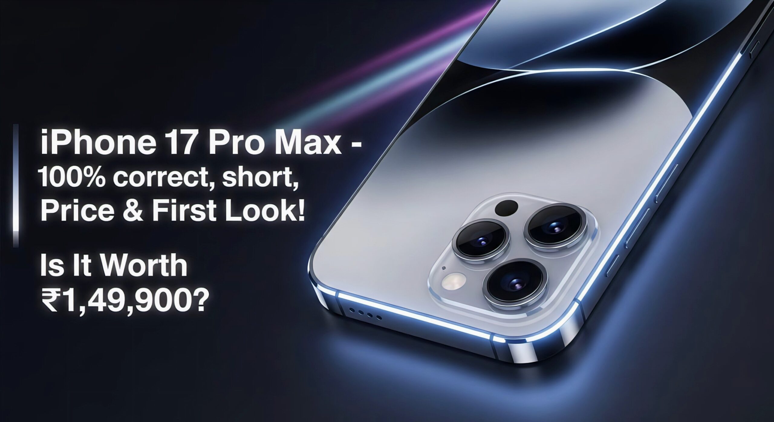 iPhone 17 Pro Max Price