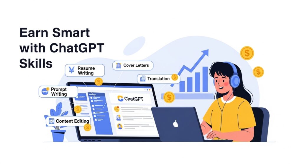 ChatGPT से पैसे कैसे कमाएँ
